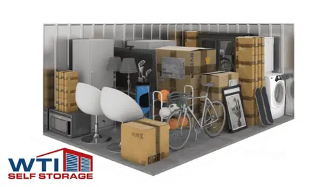 10x10 to 10x15 storage unit at W.T.I. Self Storage