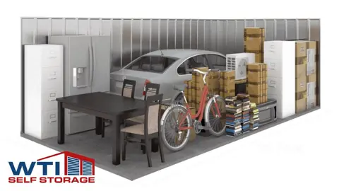 10x20 or larger storage unit at W.T.I. Self Storage